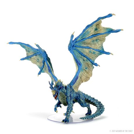 Adult Blue Dragon Premium Figure - D&D Icons of the Realms