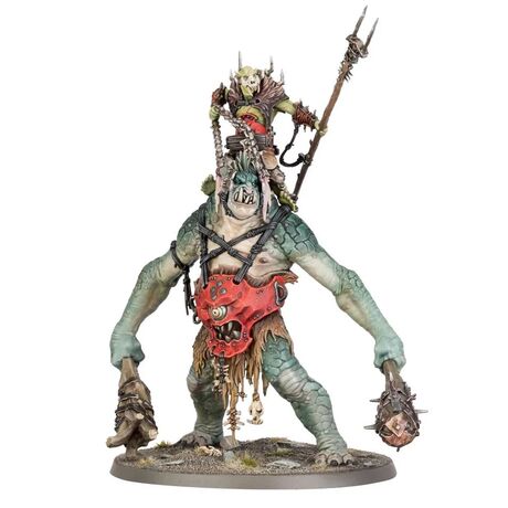 Orruk Warclans: Breaka-boss on Mirebrute Troggoth
