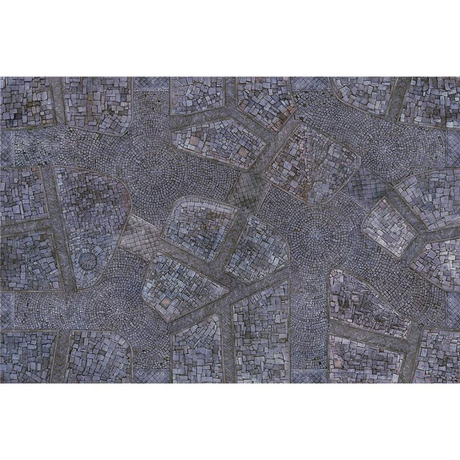 Cobblestone City 4x6 Gaming Mat 2.0