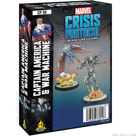 Captain America & War Machine - Marvel Crisis Protocol
