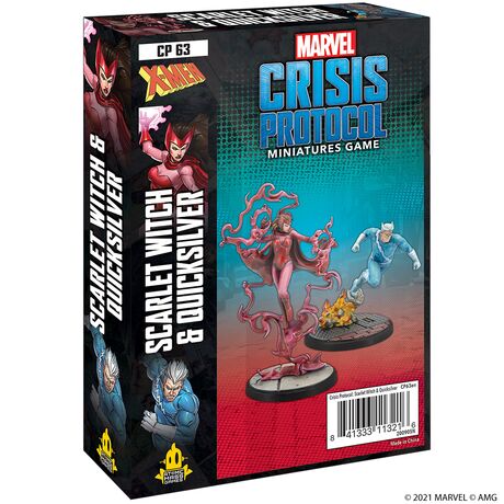 Scarlet Witch & Quicksilver - Marvel Crisis Protocol