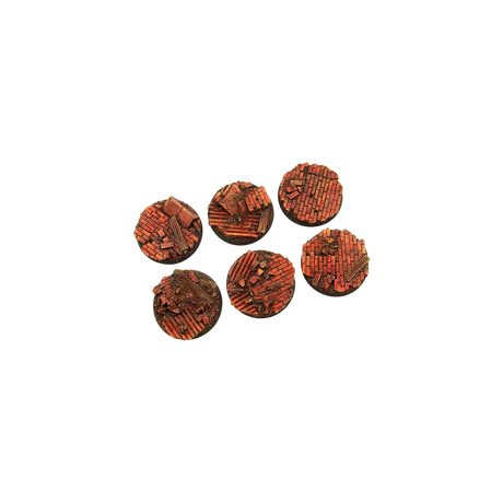 Old Factory Bases Round 40mm (2)