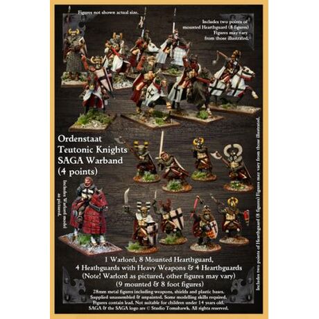Ordenstaat/Teutonic Knights Warband (4 Points)