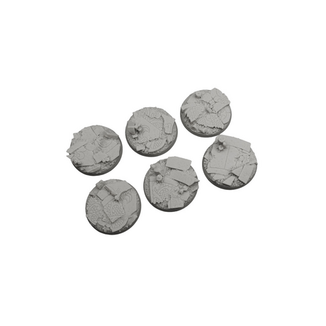 Ruined Chapel Bases Round 40mm (2)