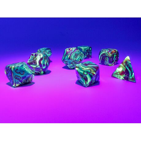 Vortex® Underworld/yellow 7-Dice Set