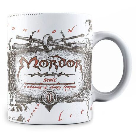 Lord of the Rings Mug Map of Mordor