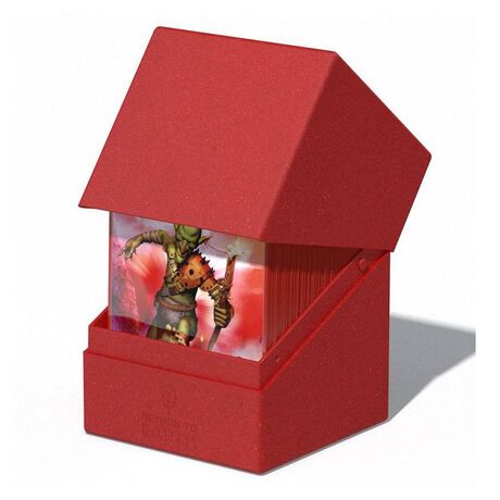 Return to Earth Boulder Deck Case 100+ Red