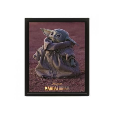 Star Wars: The Mandalorian (Grogu) Framed