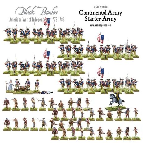 Continental Army Starter Set - American War of Independence