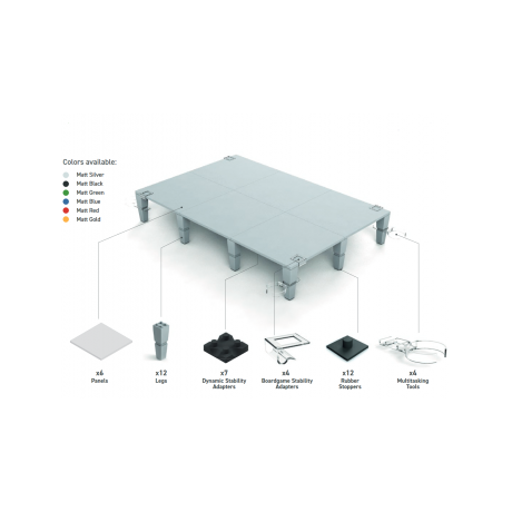 AdapTableTop Modular System (Silver)