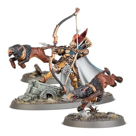 Stormcast Eternals: Knight-Judicator with Gryph-hounds