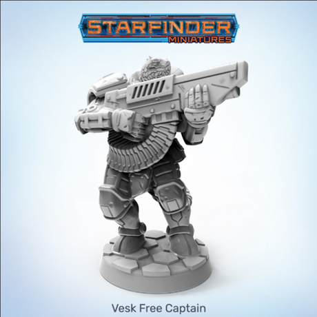 Vesk Free Captain - Starfinder