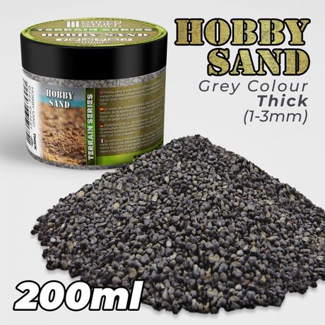 Hobby Sand - Thick Dark Grey 200ml