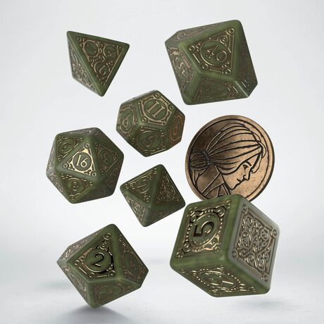 The Witcher Dice Set Triss the Fourteenth
