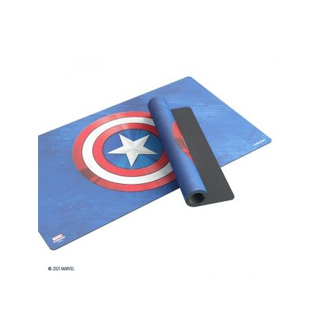 Marvel Champions Game Mat - Captain America