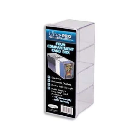 Four (4) Compartment Card Box