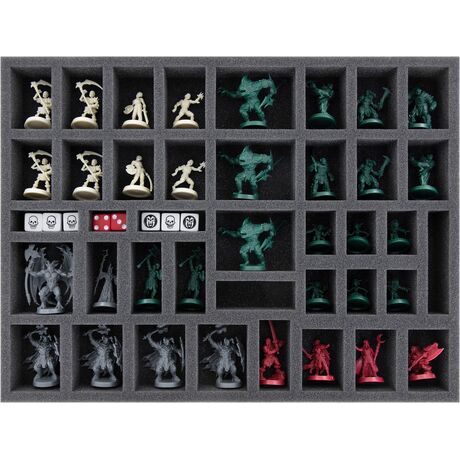 Feldherr Foam Set For HeroQuest & Tokens - Core Box
