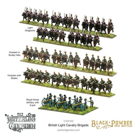 British Light Cavalry Brigade Waterloo Epic Battles