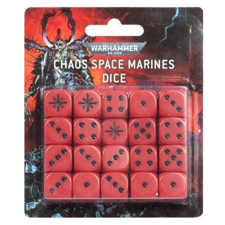 Chaos Space Marines Dice