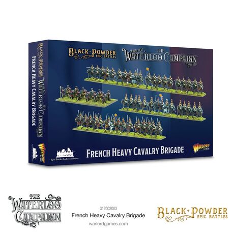 French Heavy Cavalry Brigade Waterloo Epic Battles