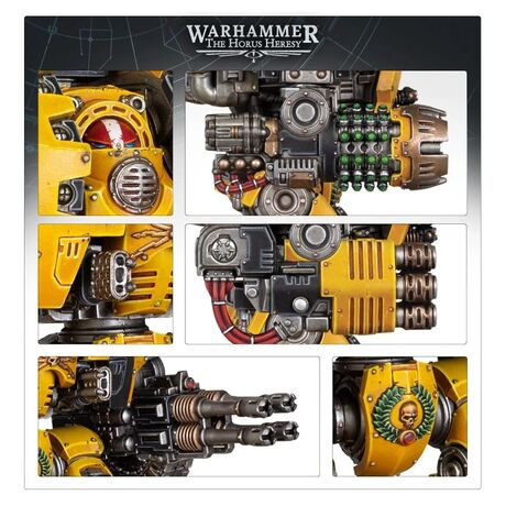 Legiones Astartes: Leviathan Dreadnought with Ranged Weapons