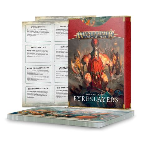 Warscroll Cards: Fyreslayers (Old)