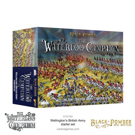 Wellington's British Army Starter Set Waterloo Epic Battles