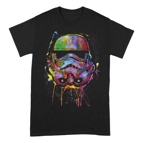 Star Wars T-shirt Paint Splats Stormtrooper S