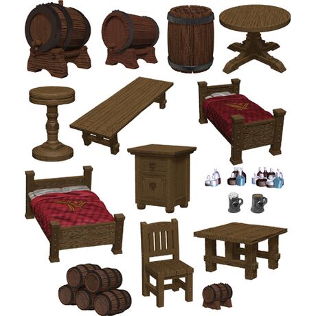 The Yawning Portal Inn Beds & Bottles Icons