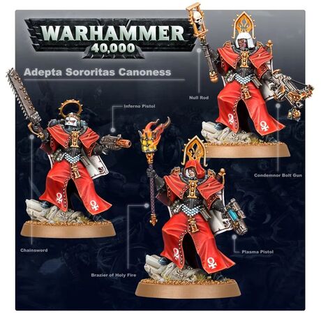 Adepta Sororitas: Canoness