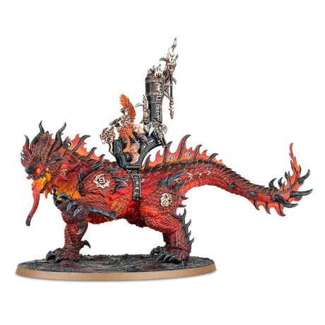 Fyreslayers: Auric Runefather/Magmadroth