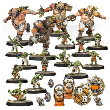 Blood Bowl: Ogre Team - Fire Mountain Gut Busters