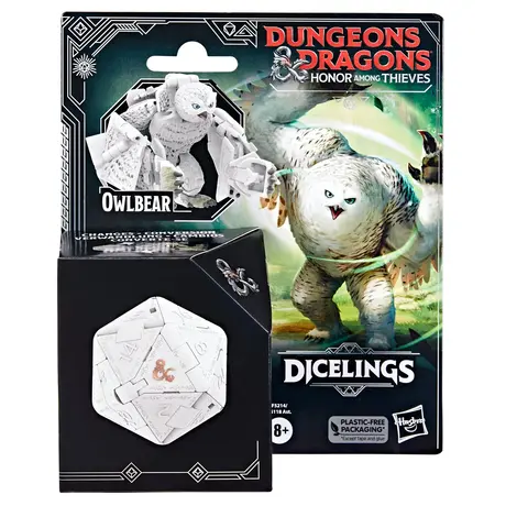 Dicelings White Owlbear  D&D Honor Among Thieves