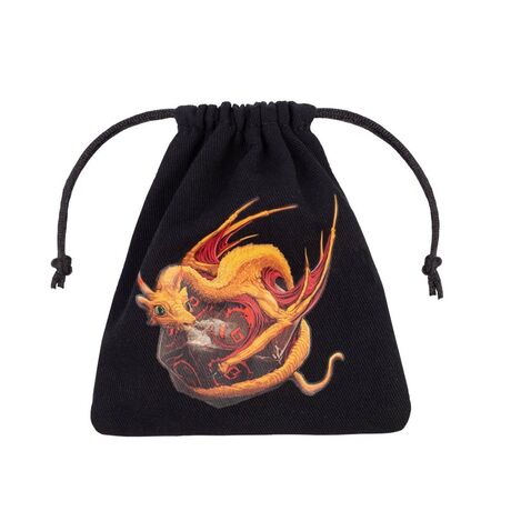 Dragon Black & Αdorable Dice Bag