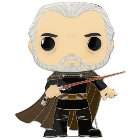 Count Dooku Enamel Pin Large