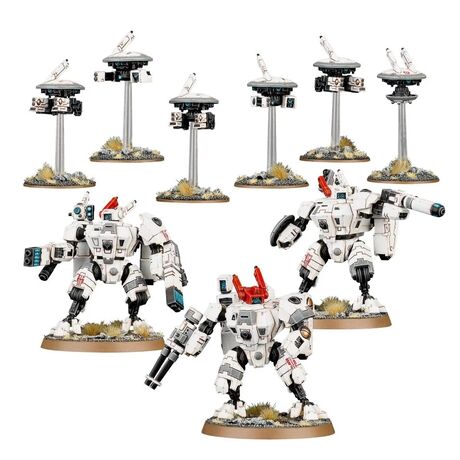 T'au Empire: Crisis Battlesuits
