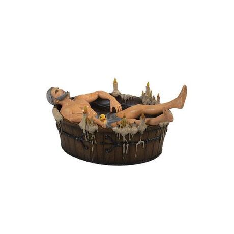 The Witcher 3 Geralt in the Bath PVC Statue 9cm