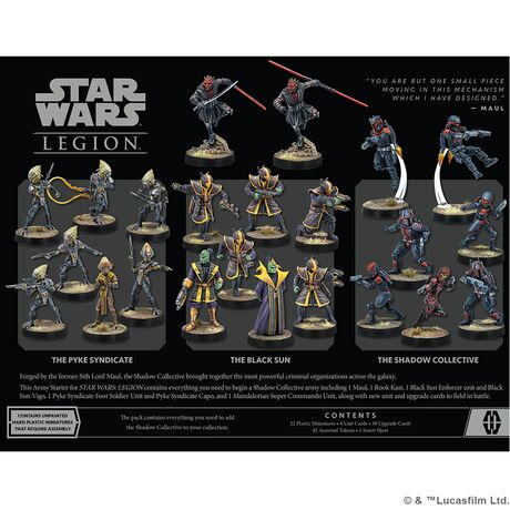 Shadow Collective Starter Set SWL