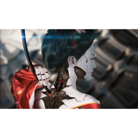 Cyborg Geisha TCG Gaming Mat