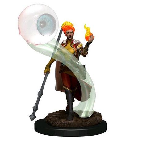 Fire Genasi Female Wizard - Premium (Icons of the Realms)