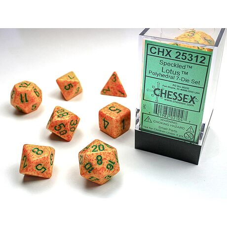 Speckled® Polyhedral Lotus™ 7-Die Set
