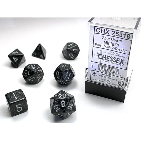 Speckled® Polyhedral Ninja™ 7-Die Set