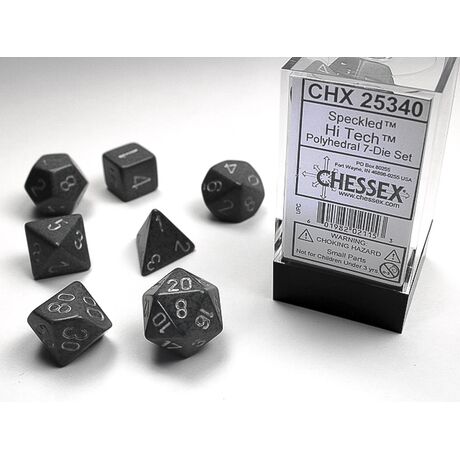 Speckled Hi-Tech 7-Dice Set