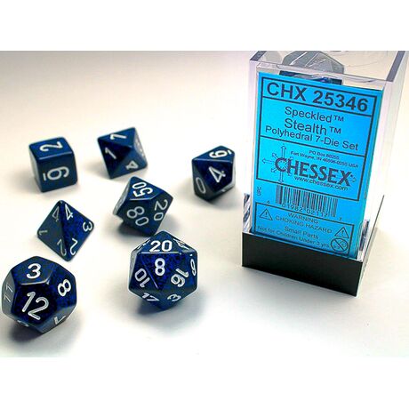 Speckled® Polyhedral Stealth™ 7-Die Set