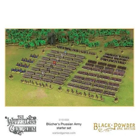 Blücher's Prussian Army Starter Set - Black Powder Epic Battles: Waterloo