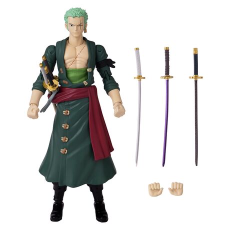 One Piece - Roronoa Zoro Action Figure 6.5"