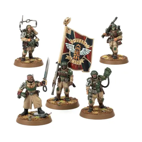 Astra Militarum: Cadian Command Squad 2023