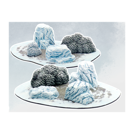 Snowy Ice Fields