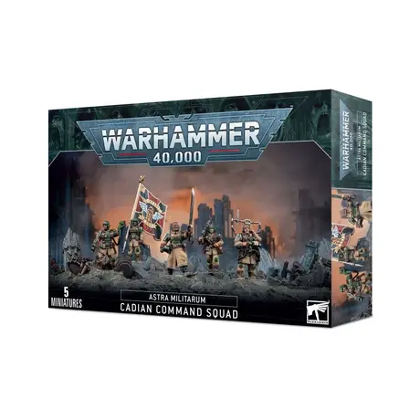 Astra Militarum: Cadian Command Squad 2023