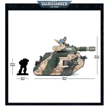 Astra Militarum: Leman Russ Battle Tank 2023